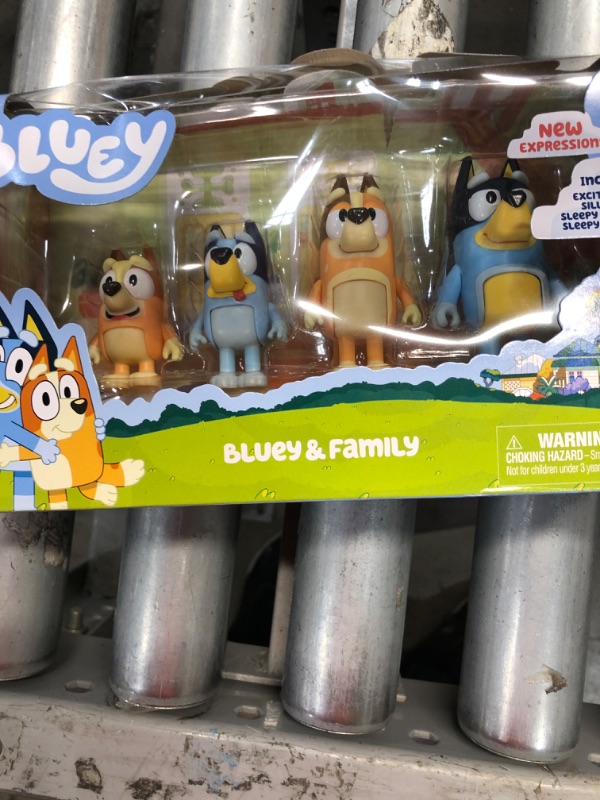 Photo 2 of Bluey Figure, Pack of 4 - Yellow
