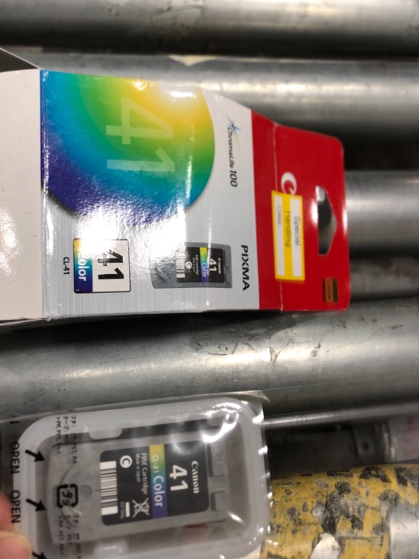 Photo 2 of 40 & 41 Single Ink Cartridges - Black, Tri-color

