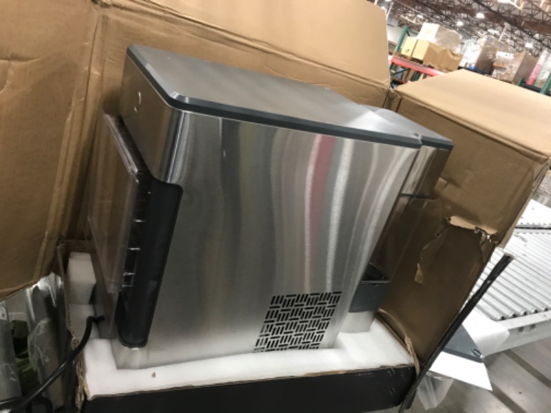 Photo 2 of *NONFUNCTIONAL* GE Profile Opal | Countertop Nugget Ice Maker with Side Tank | Portable Ice Machine Makes up to 24 lbs. of Ice Per Day | Stainless Steel Finish
