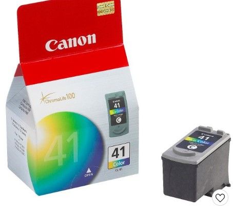 Photo 1 of 40 & 41 Single Ink Cartridges - Black, Tri-color

