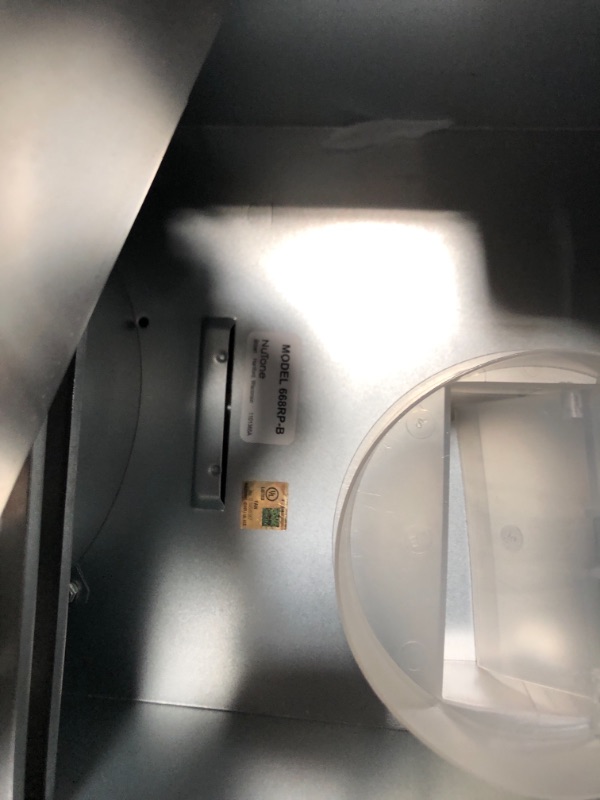 Photo 4 of Broan-Nutone 668RP Ceiling Bathroom Exhaust Fan and Light Combo, 100-Watt Incandescent Lighting, 4.0 Sones, 70 CFM , White
