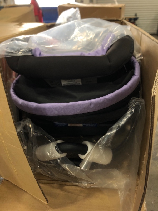 Photo 4 of Baby Trend Secure Snap Tech 35 Infant Car Seat, Lavender Ice
