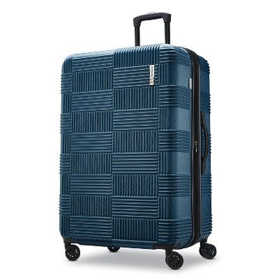 Photo 1 of American Tourister 28" Checkered Hardside Suitcase - Teal
