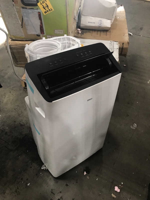 Photo 2 of Dreo TwinCool Inverter Portable Air Conditioner with Dual Hose, 12,000 BTU Cooling, Dehumidifier, Auto, Sleep, with Remote Control, 24H Timer, Swing,
