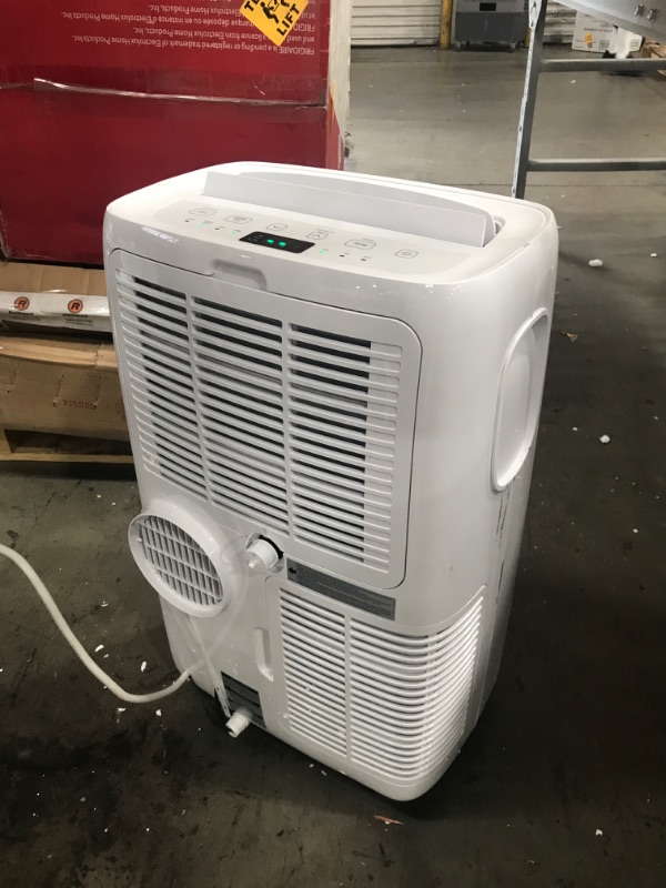 Photo 5 of LG 6,000 BTU (DOE) / 8,000 BTU (ASHRAE) Portable Air Conditioner, Cools 250 Sq.Ft. (10' x 25' room size), Quiet Operation, LCD Remote, Window Installation Kit Included, 115V
