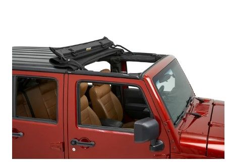 Photo 1 of ***PARTS ONLY*** Bestop 52453-17 Twill Sunrider for Hardtop for 07-18 Jeep Wrangler JK
