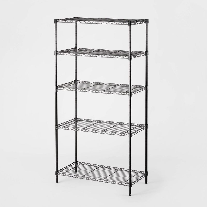 Photo 1 of 5 Tier Wire Shelving - Brightroom™
