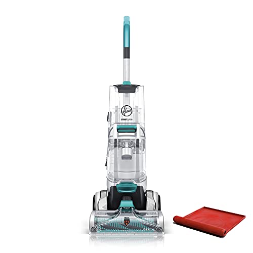 Photo 1 of Hoover Smartwash Automatic Carpet Cleaner Machine, with Storage Mat, FH52050, Turquoise
