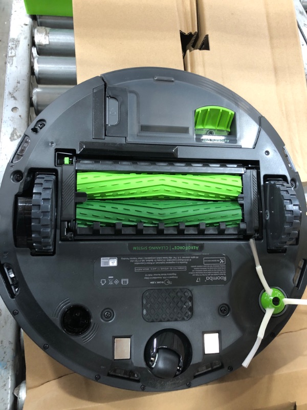 Photo 3 of iRobot Roomba i7+ (7550) Robot Vacuum with Automatic Dirt Disposal - Empties Itself for up to 60 days, Wi-Fi Connected, Smart Mapping, Works with Alexa, Ideal for Pet Hair, Carpets, Hard Floors, Black
