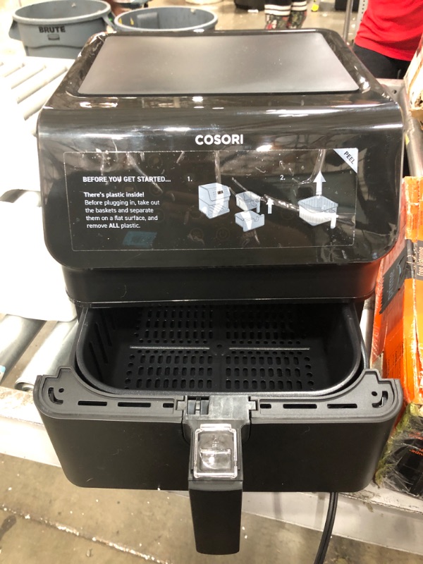 Photo 2 of COSORI ProII Air Fryer Oven Combo, 5.8QT Max Xl Large Cooker with 12 One-Touch Saveable Custom Functions, Cookbook and Oneline Recipes, Nonstick and Dishwasher-Safe Detachable Square Basket
