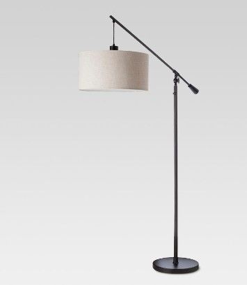 Photo 1 of ***PARTS ONLY*** Cantilever Drop Pendant Floor Lamp Antique Brown - Threshold™

