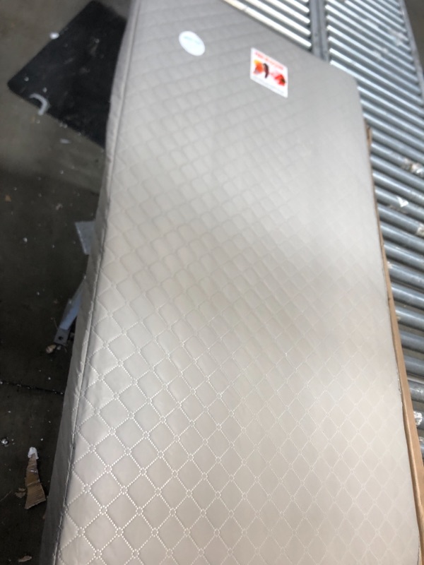 Photo 2 of Dream On Me Asheville 4” Firm Fiber Crib And Toddler Mattress | Waterproof | GreenGuard Gold Certified