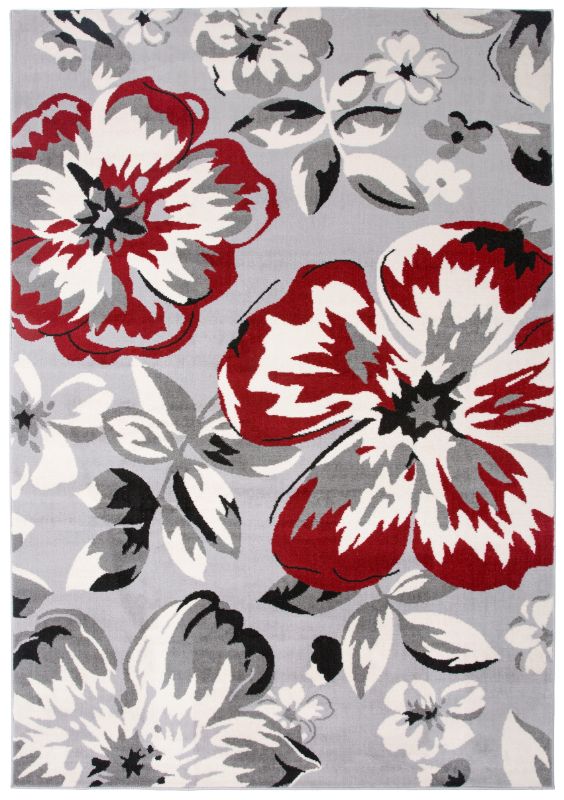 Photo 1 of 7'6"x9'5"  World Rug Gallery Modern Floral Design Area Rug
