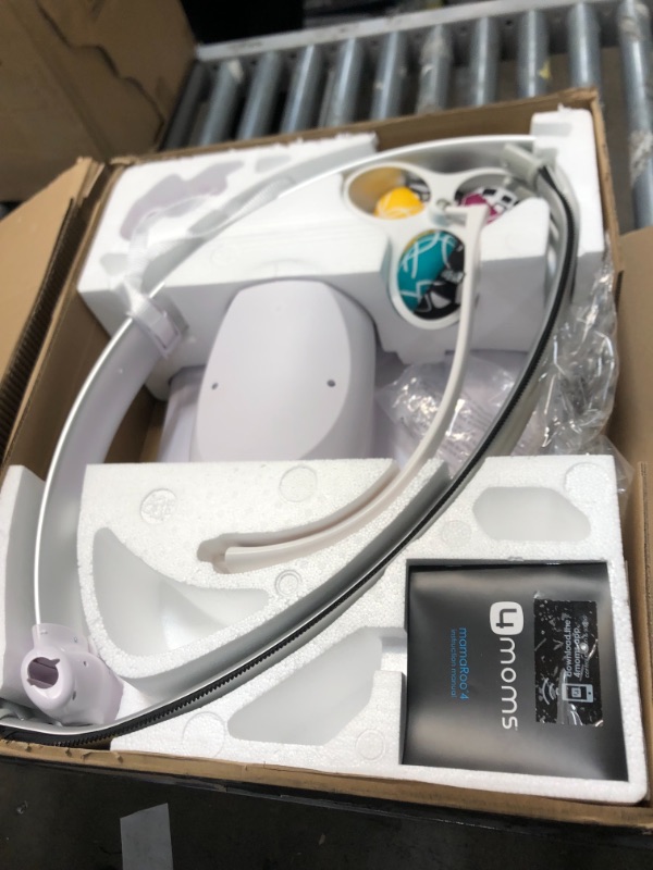 Photo 1 of ***PARTS ONLY*** 4Moms Mamaroo 4 Infant Swing - Classic Grey