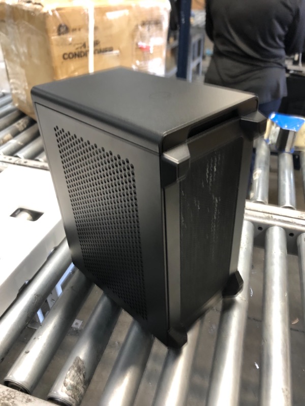 Photo 3 of Line Cooler Master MasterBox MCB-NR200-KNNN-S00 Computer Case - Black - Mesh, Plastic, Steel - 4 X Bay - 2 X 3.62" , 4.72" X Fan(s) Installed