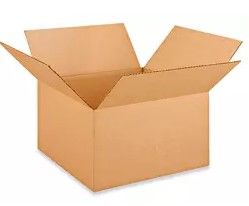 Photo 1 of 14 x 14 x 8" Corrugated Boxes 5 pack 
