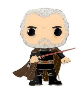 Photo 1 of 2 pk Star Wars Count Dooku Funko Pop! Pin
