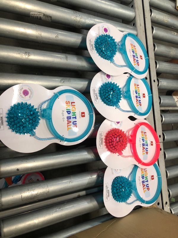 Photo 1 of 5 PACK*
Light Up Flashing Skip Ball 