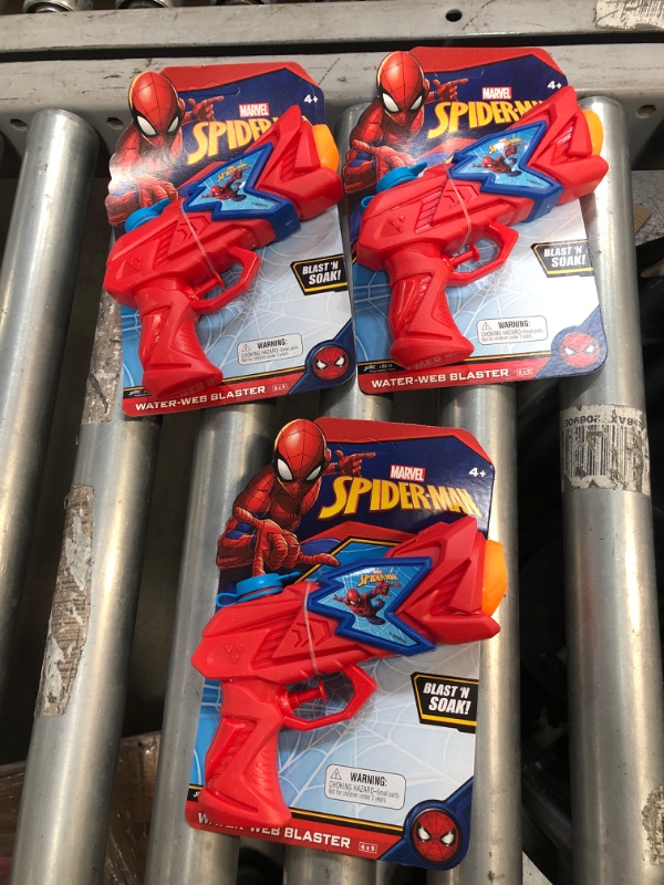 Photo 2 of 3 PACK*
Marvel Spiderman Water Squirt Gun Toys (1 Pack) Avengers Water Gun Soaker for Kids & Adults Small Water Squirt Guns Toy Fun. Dog Training & Cat Training Toy. Party Fun Toy Pool Toy 6819-1
