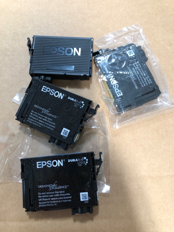 Photo 2 of Epson 702 Black C/M/Y 4pk Combo Ink Cartridges - Black Cyan Magenta Yellow (T702120-BCS)

