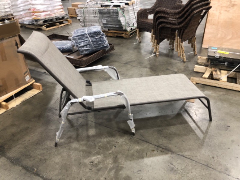 Photo 2 of (BROKEN JOINT )Stylewell Chaise Lounge Grey