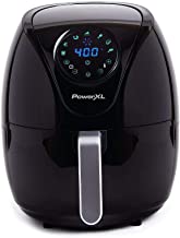 Photo 1 of (CRACKED BODY) PowerXL Air Fryer 7 QT Maxx Classic , Extra Hot Air Fry, Cook, Crisp, Broil, Roast, Bake, High Gloss Finish, Black (7 Quart)