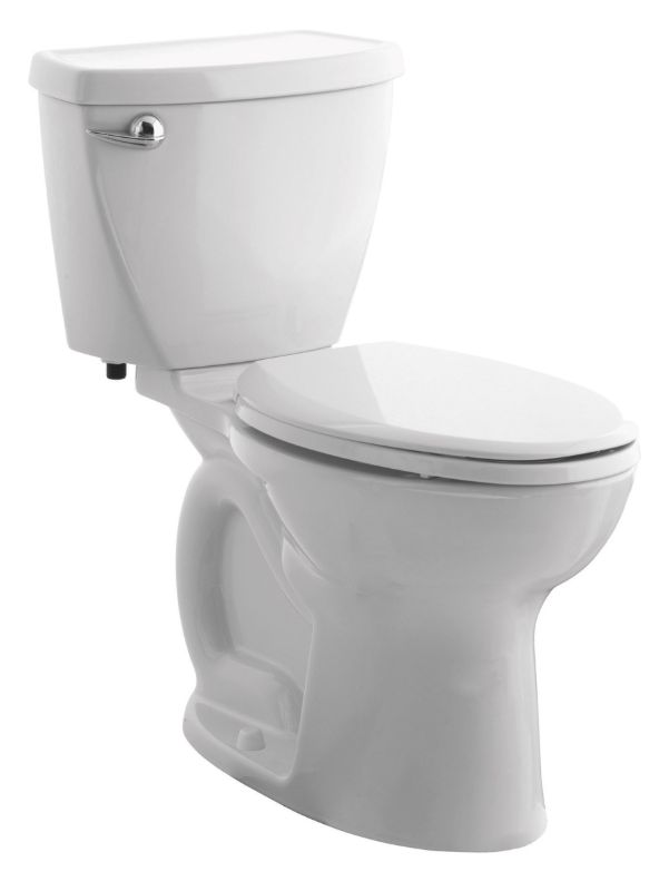 Photo 1 of American Standard 3378128ST.020 1.28 GPF White Elongated Cadet 3 Right Height Toilet 2 Go
