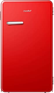 Photo 1 of (DENTED) COMFEE' CRR33S3ARD Mini Fridge,3.3 Cubic Feet Solo Series Retro Refrigerator, Small Fridge for Office/Bedroom/Dorm/Garage with Adjustable Legs [Red]
