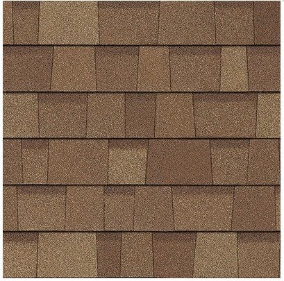 Photo 1 of 3 of- Oakridge Desert Tan Algae Resistant Laminate Architectural Roofing Shingles (32.8 sq. ft. per Bundle)
