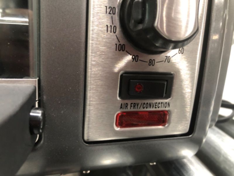 Photo 2 of **UNFUNCTIONAL**- Hamilton Beach Sure-Crisp Countertop Air Fryer/Toaster Oven - Stainless Steel (31436)
