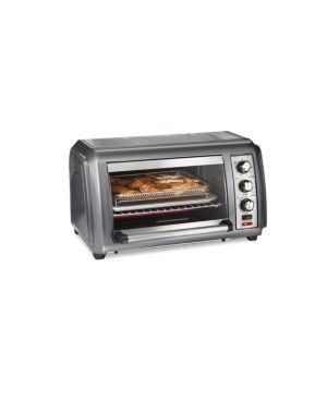 Photo 1 of **UNFUNCTIONAL**- Hamilton Beach Sure-Crisp Countertop Air Fryer/Toaster Oven - Stainless Steel (31436)
