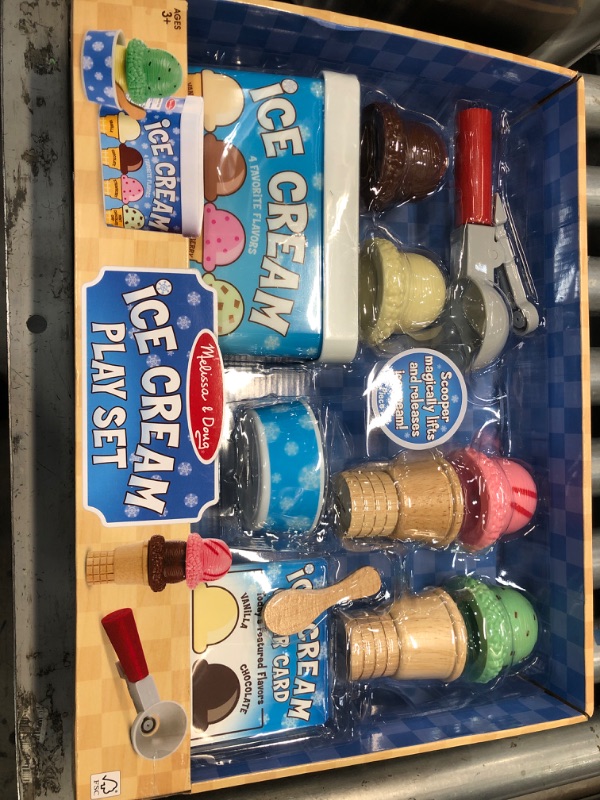 Photo 2 of Melissa & Doug Scoop & Serve Ice Cream Set

