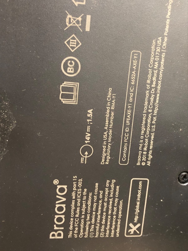 Photo 2 of iRobot Braava jet m6 (6012) Ultimate Robot Mop- Wi-Fi Connected, Precision Jet Spray, Smart Mapping, Works with Alexa, Ideal for Multiple Rooms, Recharges and Resumes, Black
