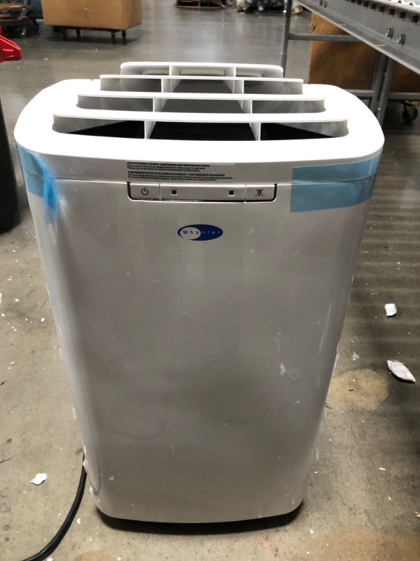 Photo 5 of (DOES NOT FUNCTION, DAMAGED)Eco-Friendly 11,000 BTU Dual Hose Portable Air Conditioner with Dehumidifier
**DOES NOT POWER, ON,NO AIR, BROKEN PIECE IN THE BACK**