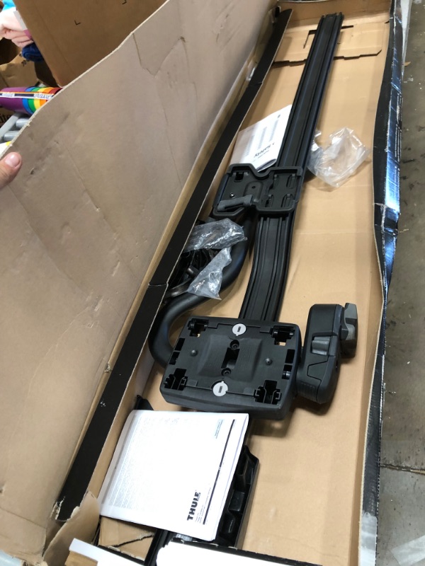 Photo 2 of ***MISSING PARTS*** Thule Proride Xt Upright Rooftop Bike Rack
