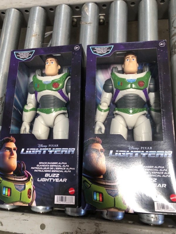 Photo 2 of 2 of- Disney Pixar Lightyear Large 12" Space Ranger Alpha Buzz Lightyear Action Figure

