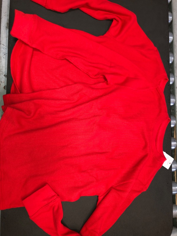 Photo 1 of 2 pk-- girl/toddler red long-sleeve shirts--Size S