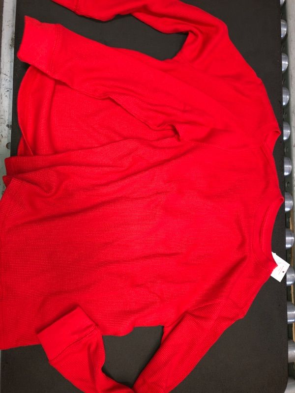 Photo 1 of 2 pk-- girl/toddler red long-sleeve shirts--Size S