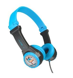 Photo 1 of JLab JBuddies Folding Kids Wired Headphones - Blue 