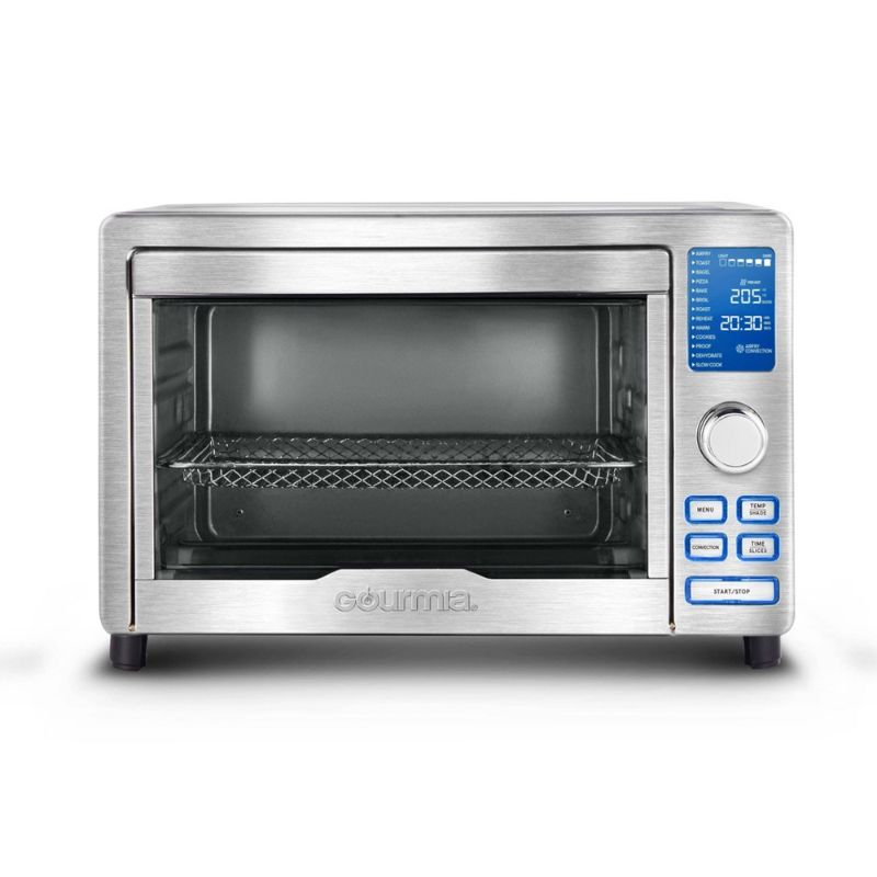 Photo 1 of Gourmia Digital Stainless Steel Toaster Oven Air Fryer – Stainless Steel
