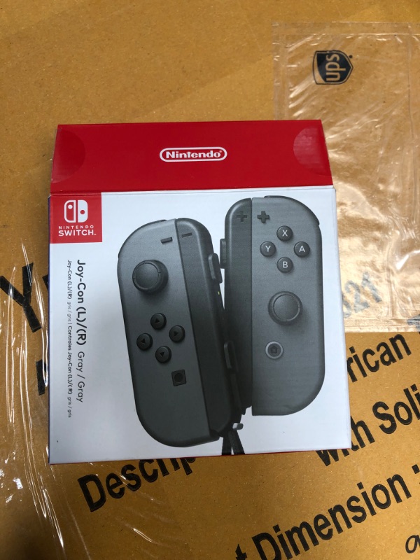 Photo 2 of Nintendo Joy-Con (L/R) - Gray