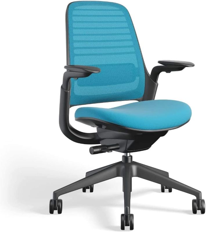 Photo 1 of Steelcase Series 1 Work Office Chair - Blue Jay
