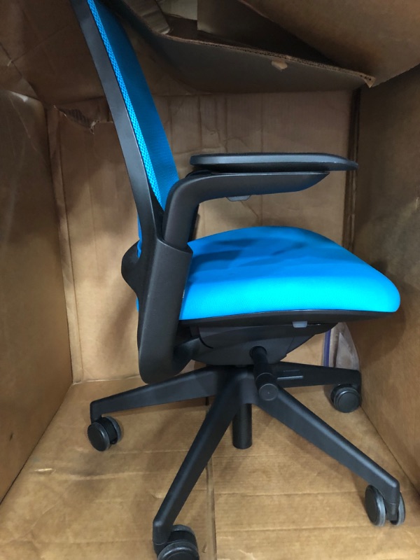 Photo 2 of Steelcase Series 1 Work Office Chair - Blue Jay
