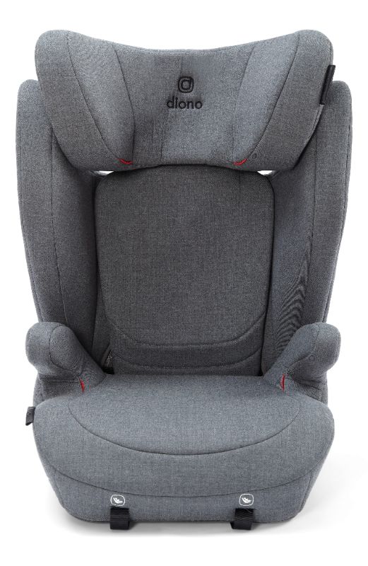 Photo 1 of (DAMAGE)Diono Monterey&reg; 4DXT Booster Seat in Dark Grey
**CUT ON THE SIDE**