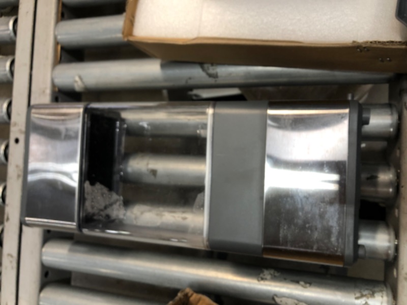 Photo 1 of GE Profile Opal | Countertop Nugget Ice Maker with Side Tank | Portable Ice Machine Makes up to 24 Lbs. of Ice per Day | Stainless Steel Finish
