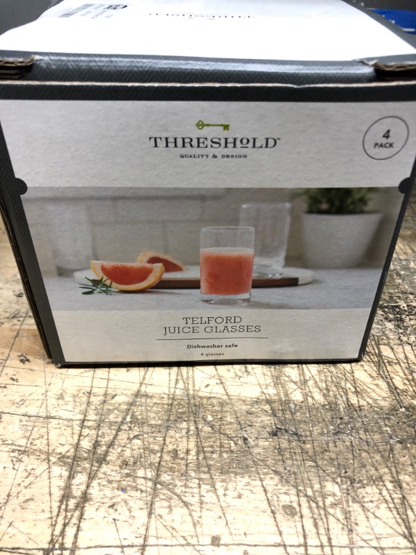 Photo 2 of  6 Cases of 4pk Glass Telford Tumblers - Threshold™
