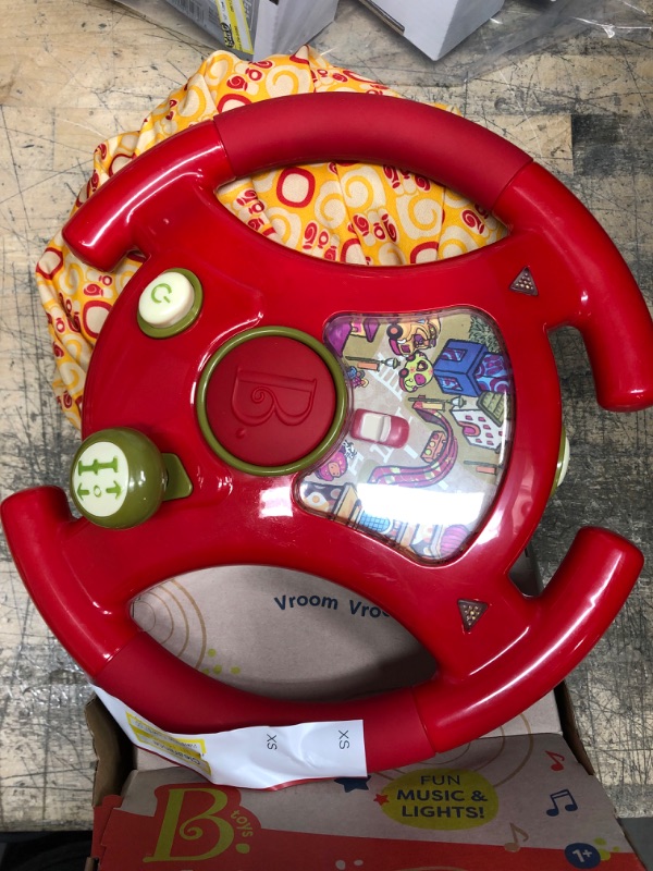 Photo 3 of B. Toys Toy Steering Wheel YouTurns - Lights & Sounds
