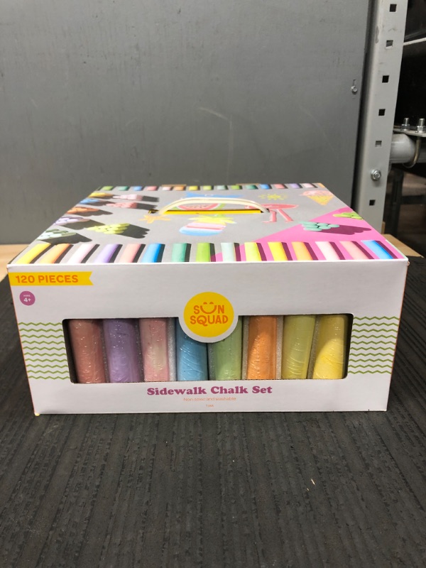 Photo 2 of 120pc Sidewalk Chalk - Sun Squad