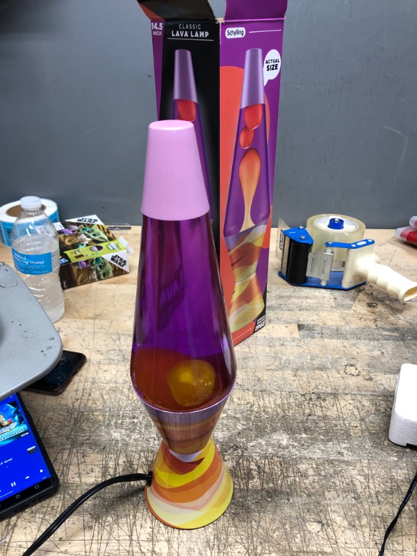 Photo 3 of 14.5 Majesty Lava Lamp Purple - LAVA