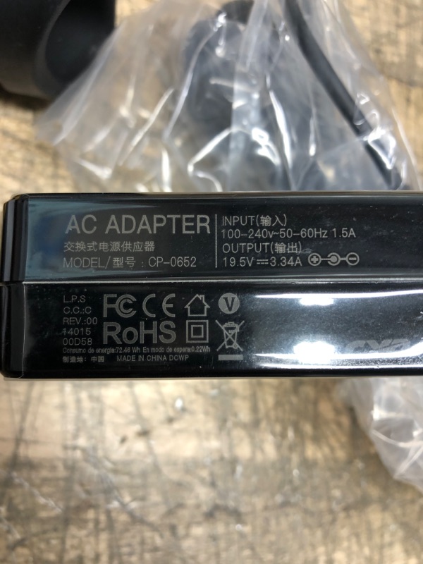 Photo 1 of Cyd powerfast 65w USB C Laptop Charger Compatible with dell xps 12 9250 xiaomi air 12 13 ThinkBook 13s G2 13 20gj t470 t570 x270 720-13ikb 910-13ikb Latitude 11 5175 5179 Notebook-Adapter
